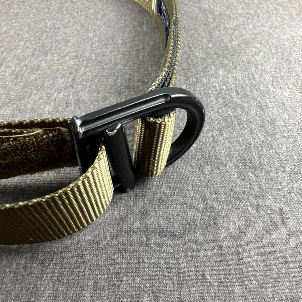 5.11 Tactical Series Trainer Belt 1.5in TDU Green Nylon Large 59409